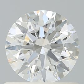 0.77 Carat - D - VVS2 - Cut - ROUND