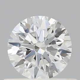 0.54 Carat - D - VVS1 - Cut - ROUND
