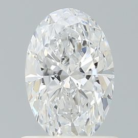 0.95 Carat - D - VVS2 - Cut - OVAL