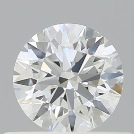 0.52 Carat - D - VVS2 - Cut - ROUND
