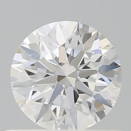0.59 Carat - D - VVS2 - Cut - ROUND