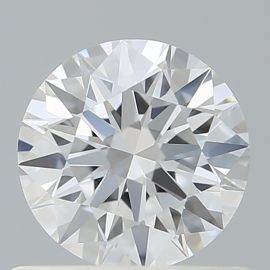 0.71 Carat - D - VVS2 - Cut - ROUND