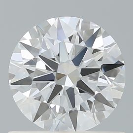 0.76 Carat - D - VVS2 - Cut - ROUND