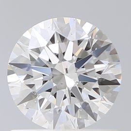 0.91 Carat - D - SI1 - Cut - ROUND