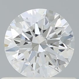 0.65 Carat - D - VVS2 - Cut - ROUND