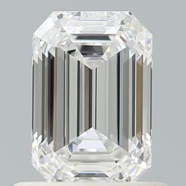 0.9 Carat - E - VVS1 - Cut - EMERALD