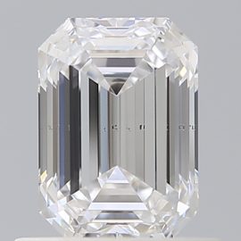 0.9 Carat - E - SI1 - Cut - EMERALD