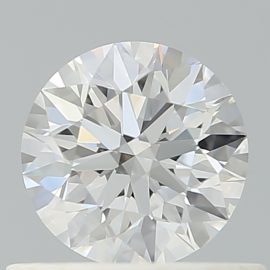 0.54 Carat - D - VVS2 - Cut - ROUND