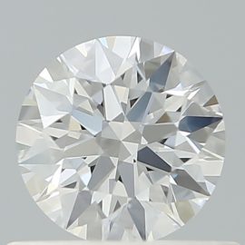 0.57 Carat - D - VVS2 - Cut - ROUND