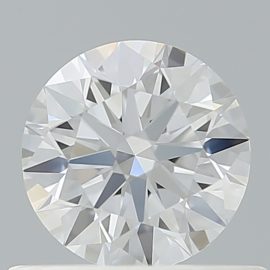 0.56 Carat - D - VVS2 - Cut - ROUND