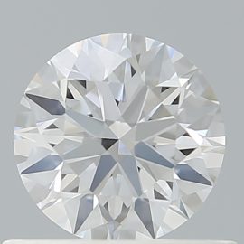 0.59 Carat - D - VVS2 - Cut - ROUND
