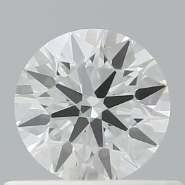 0.52 Carat - D - VVS2 - Cut - ROUND