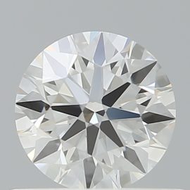 0.59 Carat - E - VVS1 - Cut - ROUND