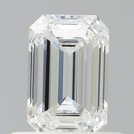 0.71 Carat - D - VVS2 - Cut - EMERALD