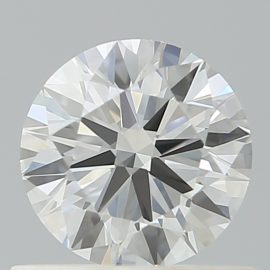 0.65 Carat - D - VVS2 - Cut - ROUND