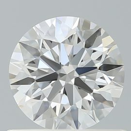 0.71 Carat - D - VVS2 - Cut - ROUND