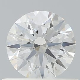 0.57 Carat - E - VVS2 - Cut - ROUND