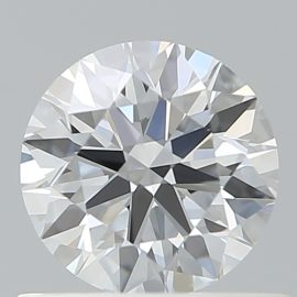 0.64 Carat - F - VVS1 - Cut - ROUND