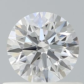 0.58 Carat - D - VVS2 - Cut - ROUND