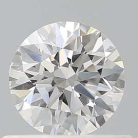 0.54 Carat - D - VVS2 - Cut - ROUND