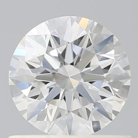 0.78 Carat - D - VVS2 - Cut - ROUND