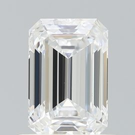 0.91 Carat - D - VVS2 - Cut - EMERALD