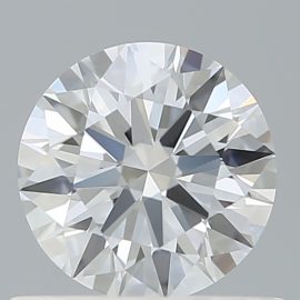0.66 Carat - D - VVS2 - Cut - ROUND