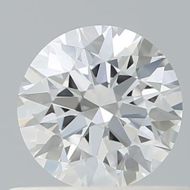 0.61 Carat - D - VVS2 - Cut - ROUND