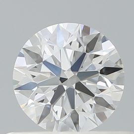 0.53 Carat - D - VVS2 - Cut - ROUND