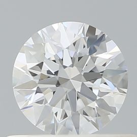 0.55 Carat - D - VVS2 - Cut - ROUND