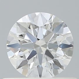 0.56 Carat - D - VVS2 - Cut - ROUND