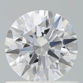 0.77 Carat - D - VVS2 - Cut - ROUND