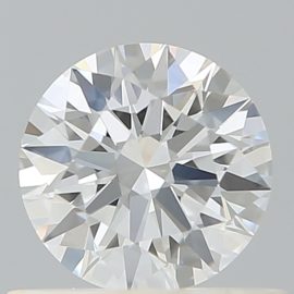 0.58 Carat - D - VVS2 - Cut - ROUND