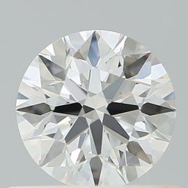 0.56 Carat - D - VVS2 - Cut - ROUND