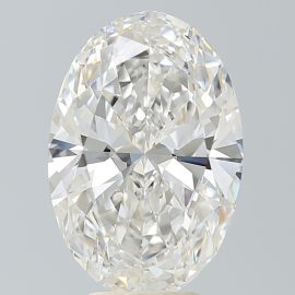 5.14 Carat - F - VVS2 - Cut - OVAL