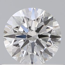 0.64 Carat - D - VVS2 - Cut - ROUND