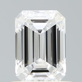 0.74 Carat - D - VVS2 - Cut - EMERALD