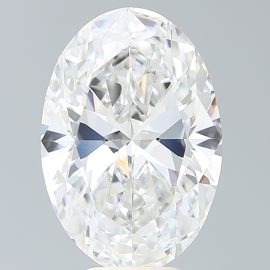7.07 Carat - F - VS1 - Cut - OVAL