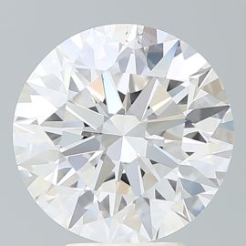 5.21 Carat - F - VS2 - Cut - ROUND