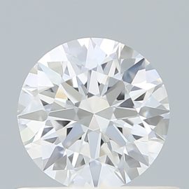 0.57 Carat - D - VVS2 - Cut - ROUND
