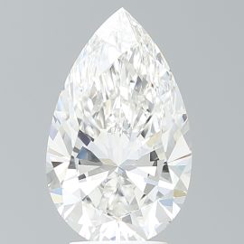 3.91 Carat - F - VS1 - Cut - PEAR