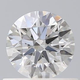 0.62 Carat - E - VVS2 - Cut - ROUND