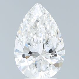 3.81 Carat - F - VS1 - Cut - PEAR