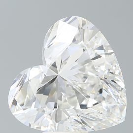 12.43 Carat - F - VS1 - Cut - HEART