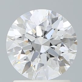 1.58 Carat - D - VVS2 - Cut - ROUND