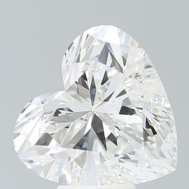 7.01 Carat - F - VS2 - Cut - HEART