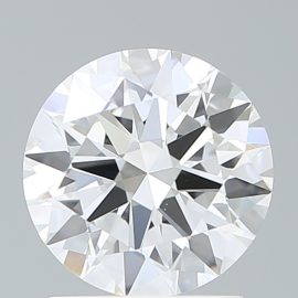 1.58 Carat - E - VVS2 - Cut - ROUND