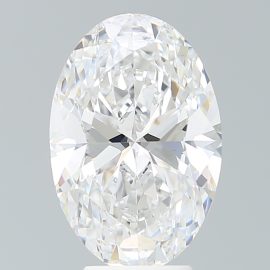 5.27 Carat - E - VS2 - Cut - OVAL