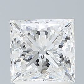 2.08 Carat - E - VVS2 - Cut - PRINCESS