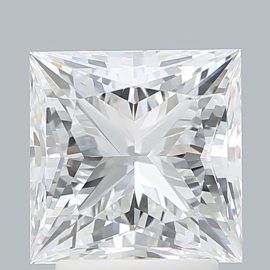 3.15 Carat - E - VVS2 - Cut - PRINCESS
